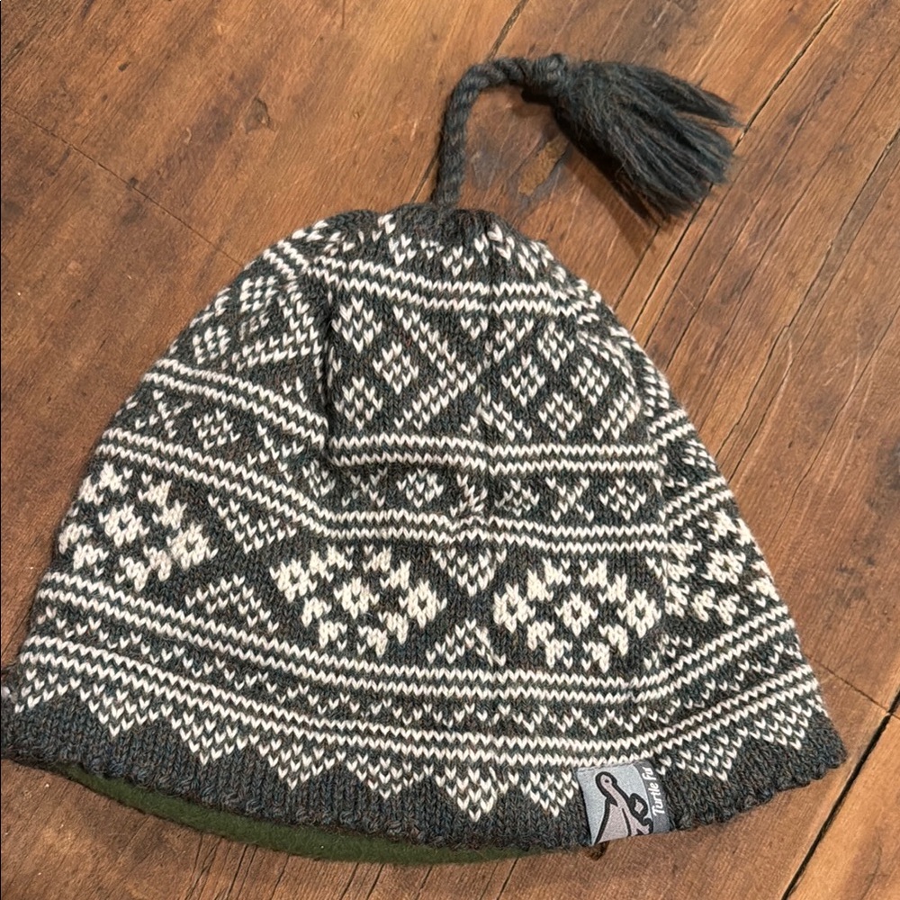 Turtle Fur Knit Wool Ski Snow Beanie Hat Adult Size